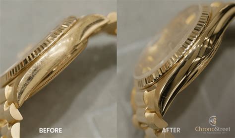 rolex oyster armband polieren|Rolex watch polishing models.